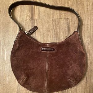 Cole Haan Brown Suede Handbag